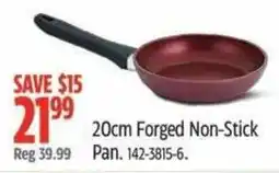 Canadian Tire Forged non-stick pan offer