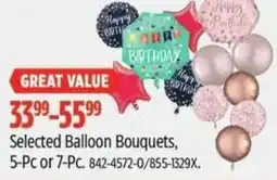 Canadian Tire Selected Balloon Bouquets offer