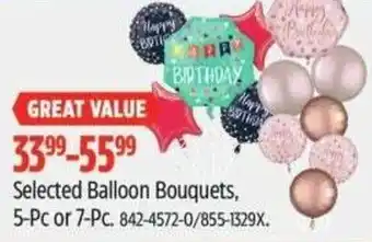 Canadian Tire Selected Balloon Bouquets offer