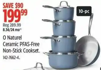 Canadian Tire O Naturel Ceramic PFAS-Free Non-Stick Cookset offer