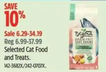 Canadian Tire Selected Cat Food and Treats offer