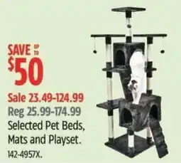 Canadian Tire Selected Pet Beds, Mats and Playset offer