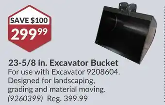 Princess Auto 23-5/8 in. Excavator Bucket offer