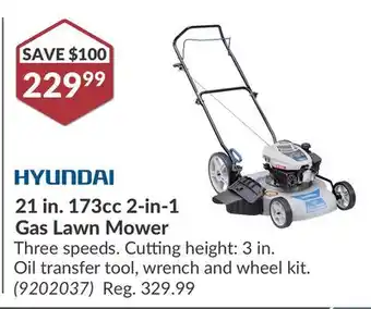 Princess Auto 21 in. 173cc 2-in-1 Gas Lawn Mower offer