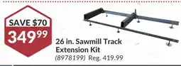 Princess Auto 26 in. Sawmill Track Extension Kit offer