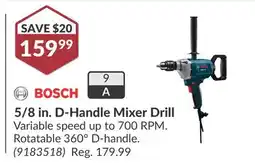 Princess Auto 5/8 in. D-Handle Mixer Drill offer