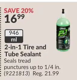 Princess Auto 2-in-1 Tire and Tube Sealant offer