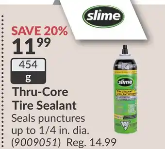 Princess Auto Thru-Core Tire Sealant Seals offer