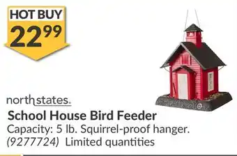 Princess Auto School House Bird Feeder offer