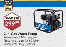 Princess Auto 2 in. Gas Water Pump offer