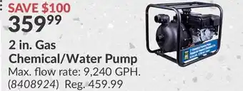 Princess Auto 2 in. Gas Chemical/Water Pump offer