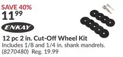 Princess Auto 12 pc 2 in. Cut-Off Wheel Kit offer