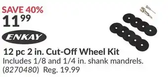 Princess Auto 12 pc 2 in. Cut-Off Wheel Kit offer