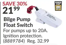 Princess Auto Bilge Pump Float Switch offer