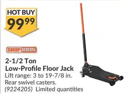 Princess Auto 2-1/2 Ton Low-Profile Floor Jack offer