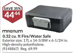 Princess Auto 0.32 cu. ft Fire/Water Safe offer