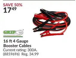 Princess Auto 16 ft4 Gauge Booster Cables offer