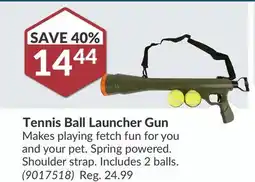 Princess Auto Tennis Ball Launcher Gun offer