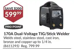 Princess Auto 170A Dual-Voltage TIG/Stick Welder offer