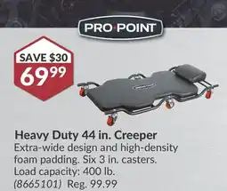 Princess Auto Heavy Duty 44 in. Creeper offer