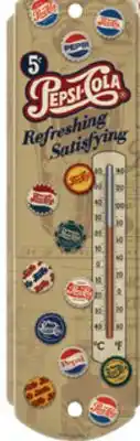 Princess Auto Metal Pepsi-Cola Thermometers offer