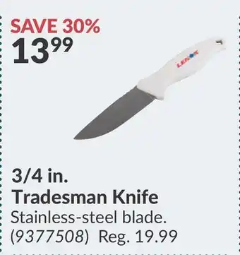 Princess Auto 3/4 in. Tradesman Knife offer