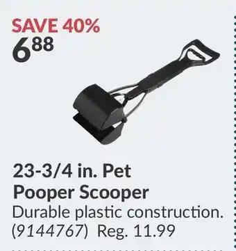 Princess Auto 23-3/4 in. Pet Pooper Scooper offer