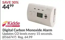 Princess Auto Digital Carbon Monoxide Alarm offer