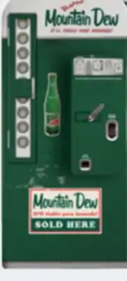 Princess Auto Metal Mountain Dew Machine Signs offer