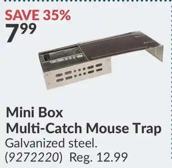 Princess Auto Mini Box Multi-Catch Mouse Trap offer