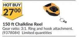 Princess Auto 150 ft Chalkline Reel offer