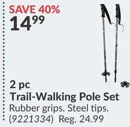 Princess Auto 2 pc Trail-Walking Pole Set offer