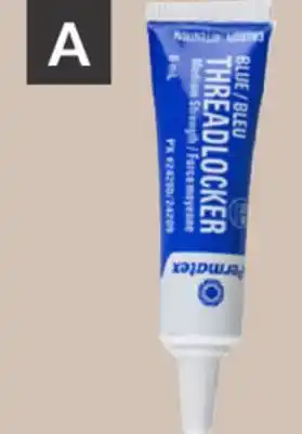 Princess Auto Threadlockers offer