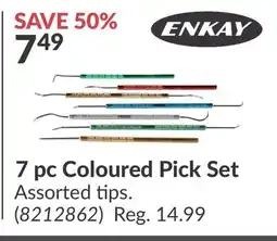 Princess Auto 7 pc Coloured Pick Set offer