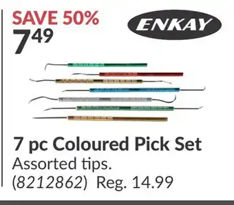 Princess Auto 7 pc Coloured Pick Set offer