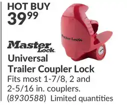 Princess Auto Universal Trailer Coupler Lock offer