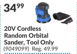 Princess Auto 20V Cordless Random Orbital Sander, Tool Only offer