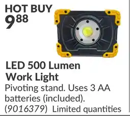 Princess Auto LED 500 Lumen Work Light offer