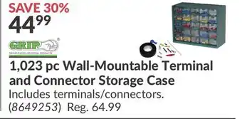 Princess Auto 1,023 pc Wall-Mountable Terminal and Connector Storage Case offer