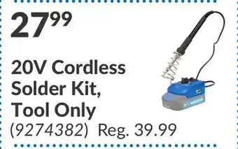 Princess Auto 20V Cordless Solder Kit, Tool Only offer