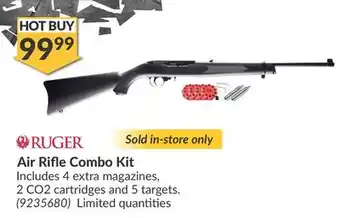 Princess Auto Air Rifle Combo Kit offer