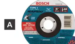 Princess Auto Bosch Metal Cutting and Grinding Wheels offer