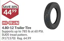 Princess Auto 4.80-12 Trailer Tire offer