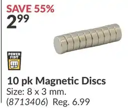 Princess Auto 10 pk Magnetic Discs offer