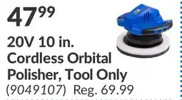 Princess Auto 20V 10 in. Cordless Orbital Polisher, Tool Only offer