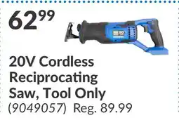 Princess Auto 20V Cordless Reciprocating Saw, Tool Only offer