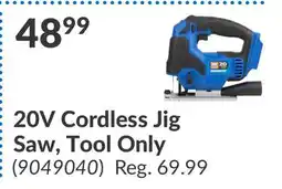 Princess Auto 20V Cordless Jig Saw, Tool Only offer