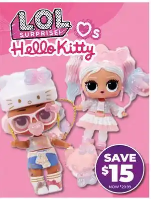 Showcase LOL SURPRISE! Hello Kitty offer