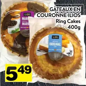 Supermarché PA GÂTEAUX EN COURONNE ILIOS | Ring Cakes offer