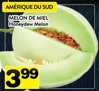 Supermarché PA MELON DE MIEL | Honeydew Melon offer